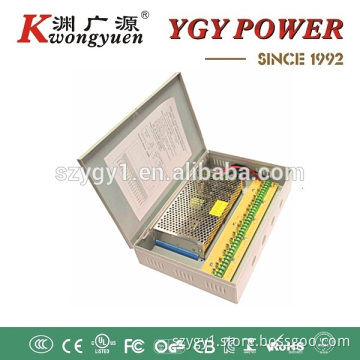 metal case Ouput 180W 15A-18CH open frame box power supply for CCTV camera